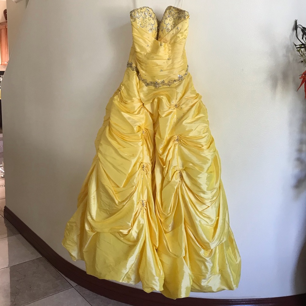 Corset prom dress